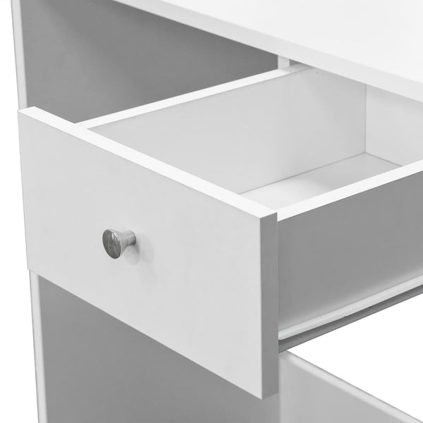 Schminktisch Duras weiß 75x40x141cm (Holz)