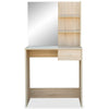 Eichen-Schminktisch Duras 75x40x141cm (Holz)