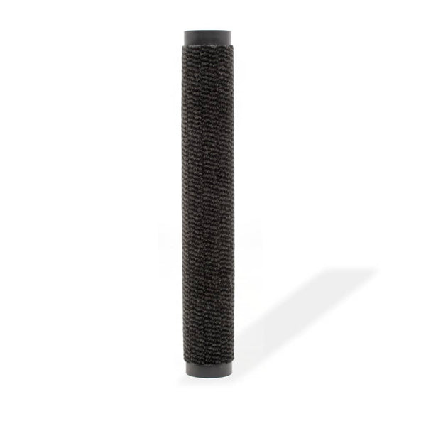 Schwarze Schmutzfangmatte rechteckig mit Flor Rihawi 40x60cm