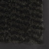 Schwarz Schmutzfangmatte rechteckig mit Flor Rihawi 120x180cm
