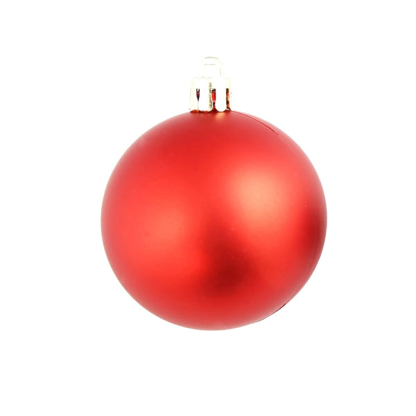 Rotes Weihnachtsbaumkugel-Set Ciforac 3/4/6cm (100 Stk.)