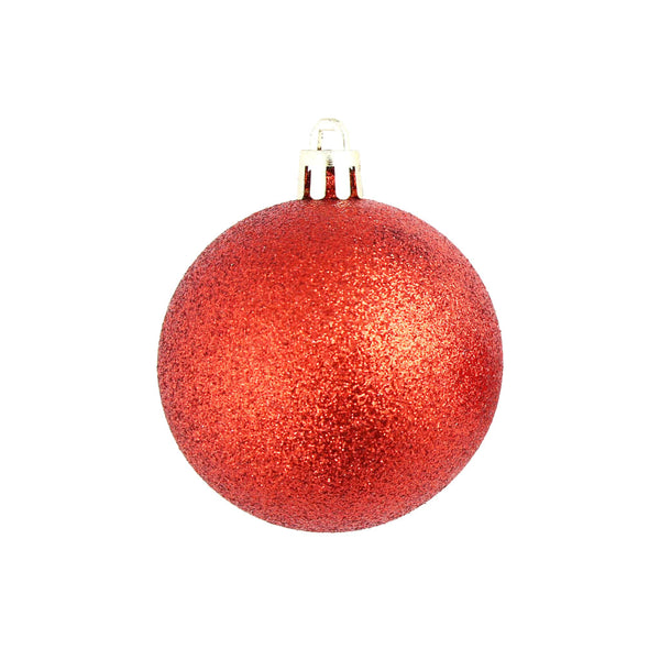 Rotes Weihnachtsbaumkugel-Set Ciforac 3/4/6cm (100 Stk.)