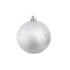 Silberne Christbaumkugel-Set Ciforac 3/4/6cm (100 Stück)