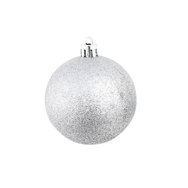 Silberne Christbaumkugel-Set Ciforac 3/4/6cm (100 Stück)