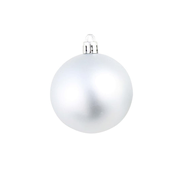 Silberne Christbaumkugel-Set Ciforac 3/4/6cm (100 Stück)