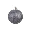 Weißes/graues Christbaumkugelset Ciforac 3/4/6cm (100 Stück)