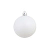 Weißes/graues Christbaumkugelset Ciforac 3/4/6cm (100 Stück)