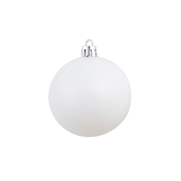 Weißes/graues Christbaumkugelset Ciforac 3/4/6cm (100 Stück)