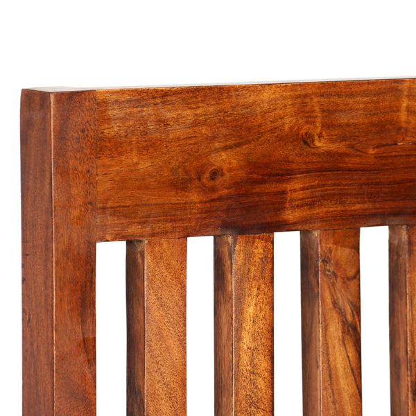 Esszimmerstühle Karsyn (2 Stück Massivholz honigfarben modern)