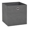Graue Aufbewahrungsboxen Suciuran 32x32x32cm (10 Stk. Vliesstoff)