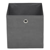 Graue Aufbewahrungsboxen Suciuran 32x32x32cm (10 Stk. Vliesstoff)