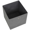 Graue Aufbewahrungsboxen Suciuran 32x32x32cm (10 Stk. Vliesstoff)