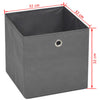 Graue Aufbewahrungsboxen Suciuran 32x32x32cm (10 Stk. Vliesstoff)