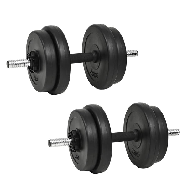 14-teiliges Kurzhantelset 20 kg