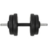 14-teiliges Kurzhantelset 20 kg