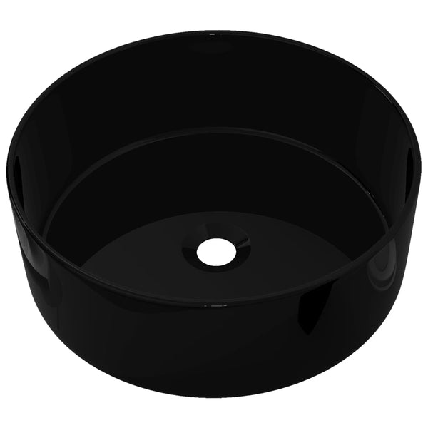 Musta keraaminen pesuallas Ignacz 40x15cm