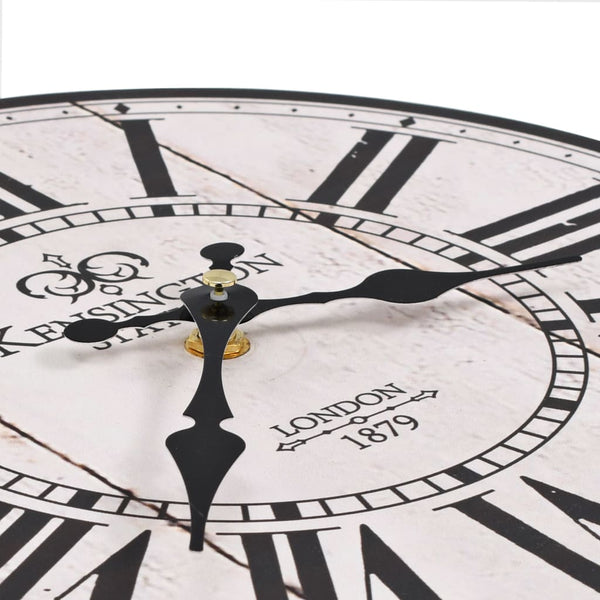 London-Wanduhr im Vintage-Stil Tifor 30cm