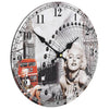 Wanduhr im Vintage-Stil Marilyn Monroe Tifor 30 cm