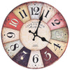 Bunte Wanduhr im Vintage-Stil Tifor 30cm