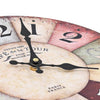 Bunte Wanduhr im Vintage-Stil Tifor 30cm