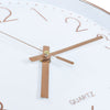 Wanduhr Roségold Dimitre 30cm
