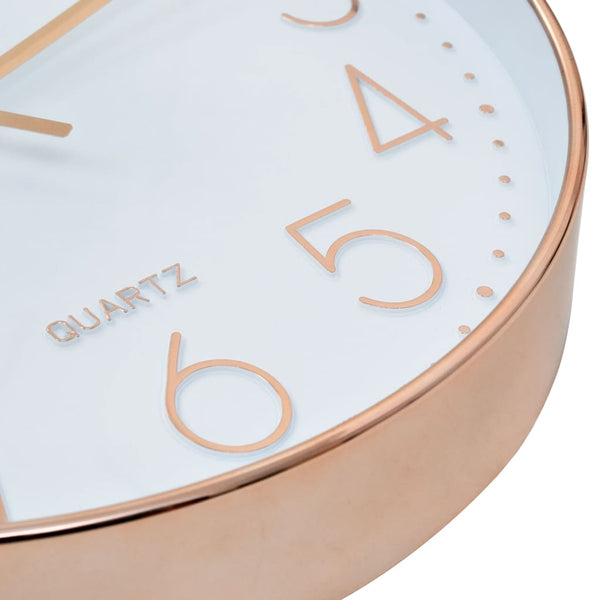 Wanduhr Roségold Dimitre 30cm