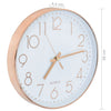 Wanduhr Roségold Dimitre 30cm