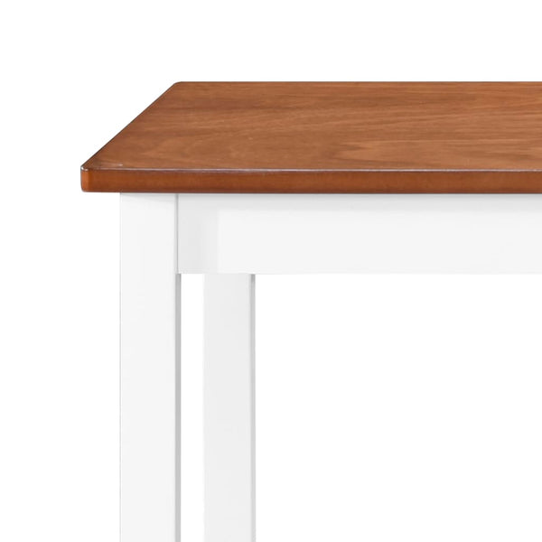 Bartisch und Hocker-Set Ildika 3-teilig (Massivholz)