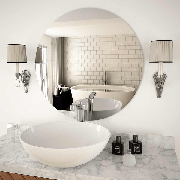 Wandspiegel Gavil 70 cm (rund, Glas)