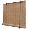 Braunes Bambus-Rollo Teita 80x220cm