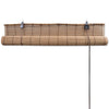 Braunes Bambus-Rollo Teita 80x220cm