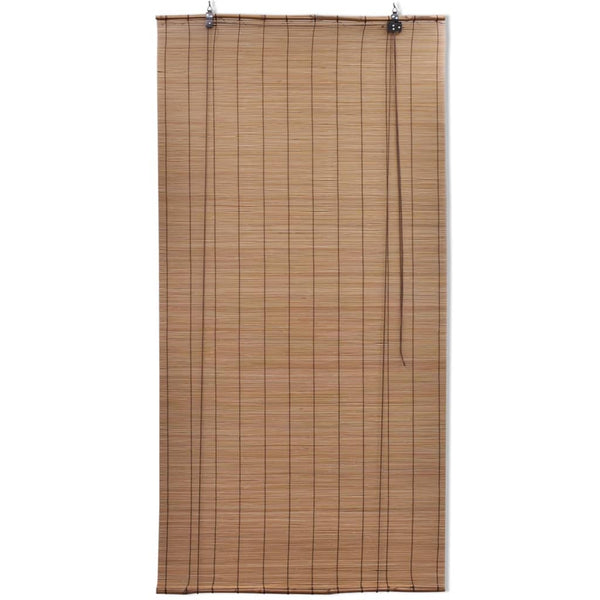 Braunes Rollo Bambus Teita 140x220cm