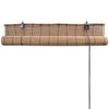 Braunes Rollo Bambus Teita 140x220cm