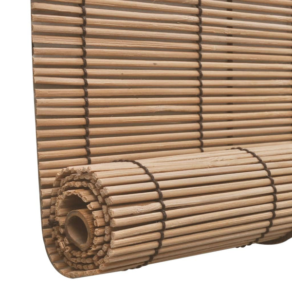 Braunes Rollo Bambus Teita 140x220cm