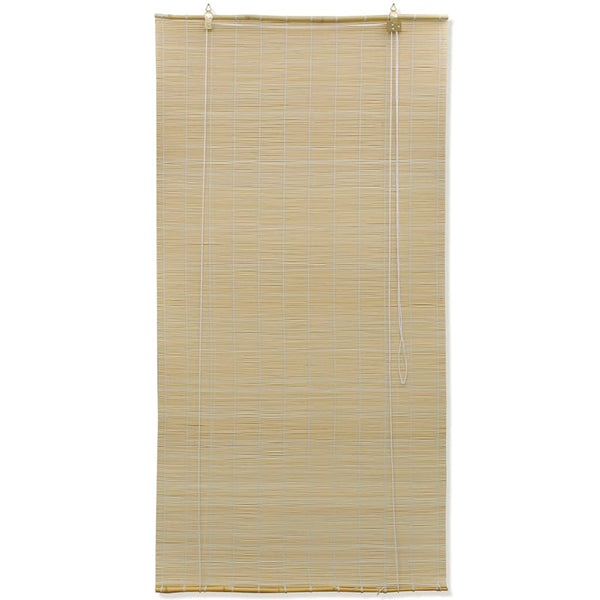 Natürliches Bambusrollo Teita 80x220cm