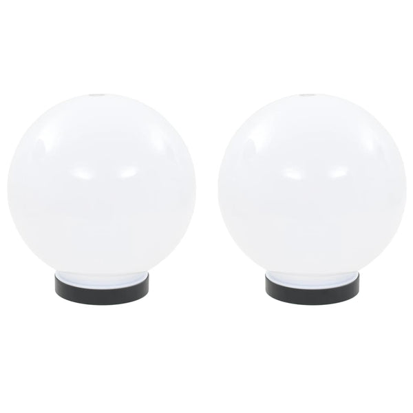 LED-Kugelleuchten Parmina 20cm (2 Stück Acryl)