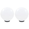 LED-Kugelleuchten Parmina 30cm (2 Stk. Acryl)