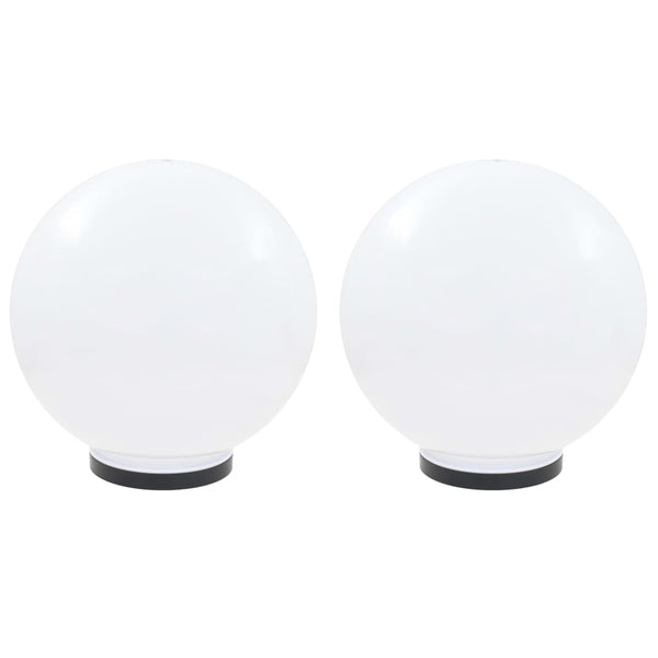 LED-Kugelleuchten Parmina 40cm (2 Stück Acryl)