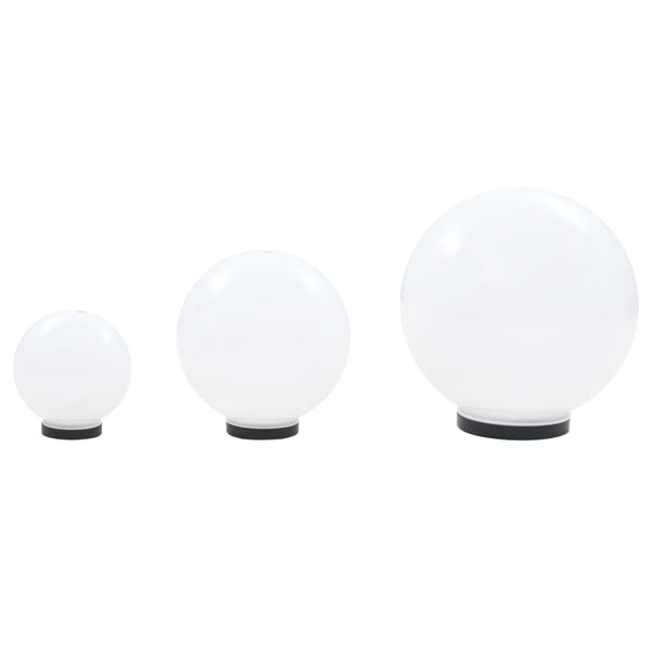 LED-Kugelleuchten Mmihaiela 20/30/40cm (3 Stück Acryl)