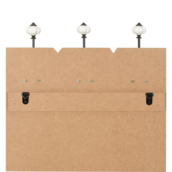 Wandgarderobe Live Life Ghaleb 120x40cm (mit 6 Haken)