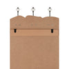 Wandgarderobe Ghaleb 120x40cm (mit 6 Haken)
