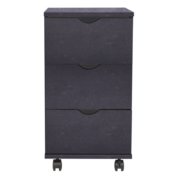 Musta lipasto Zonia 33x45x60cm