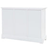 Anrichte Redna 105x35x77,5cm (mit 3 Türen aus MDF und Kiefernholz)