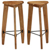 Barhocker Maricz (2er Set Akazienholz)