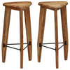 Barhocker Maricz (2er Set Akazienholz)