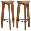 Barhocker Maricz (2er Set Akazienholz)