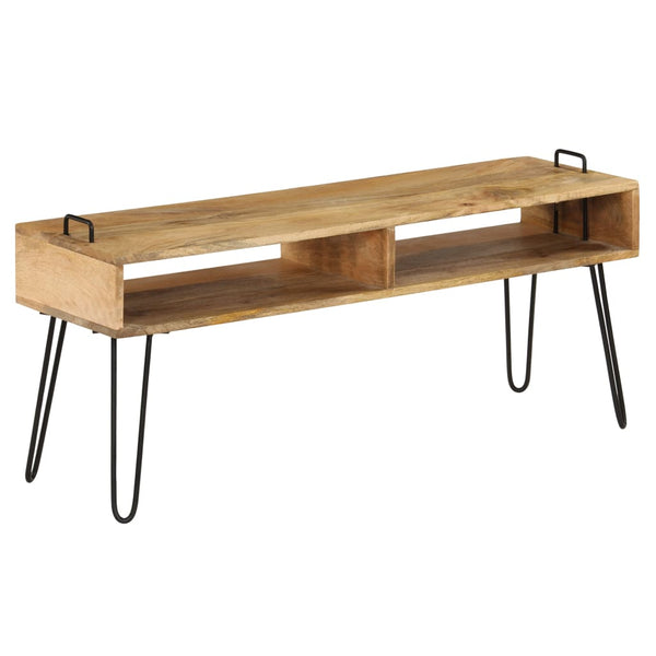Tv-taso Lilburn 110x35x45cm (kiinteä mangopuu)