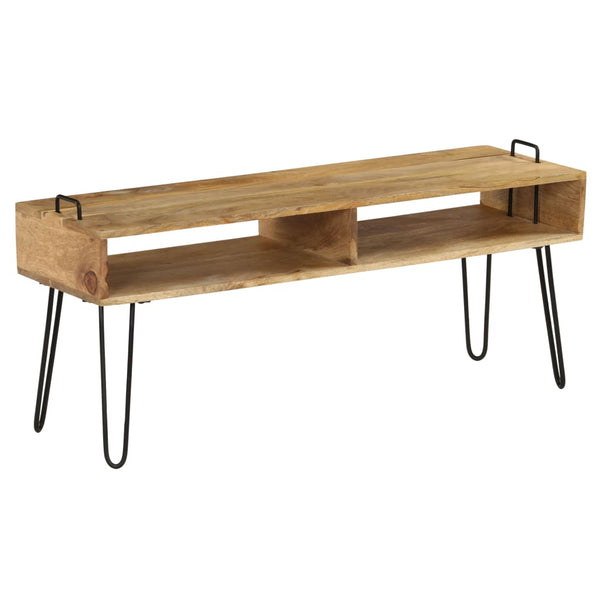 Tv-taso Lilburn 110x35x45cm (kiinteä mangopuu)
