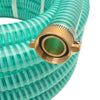 Grüner Saugschlauch und Messingarmaturen Boylan 7 m 25 mm