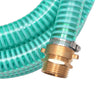 Grüner Saugschlauch und Messingarmaturen Boylan 7 m 25 mm